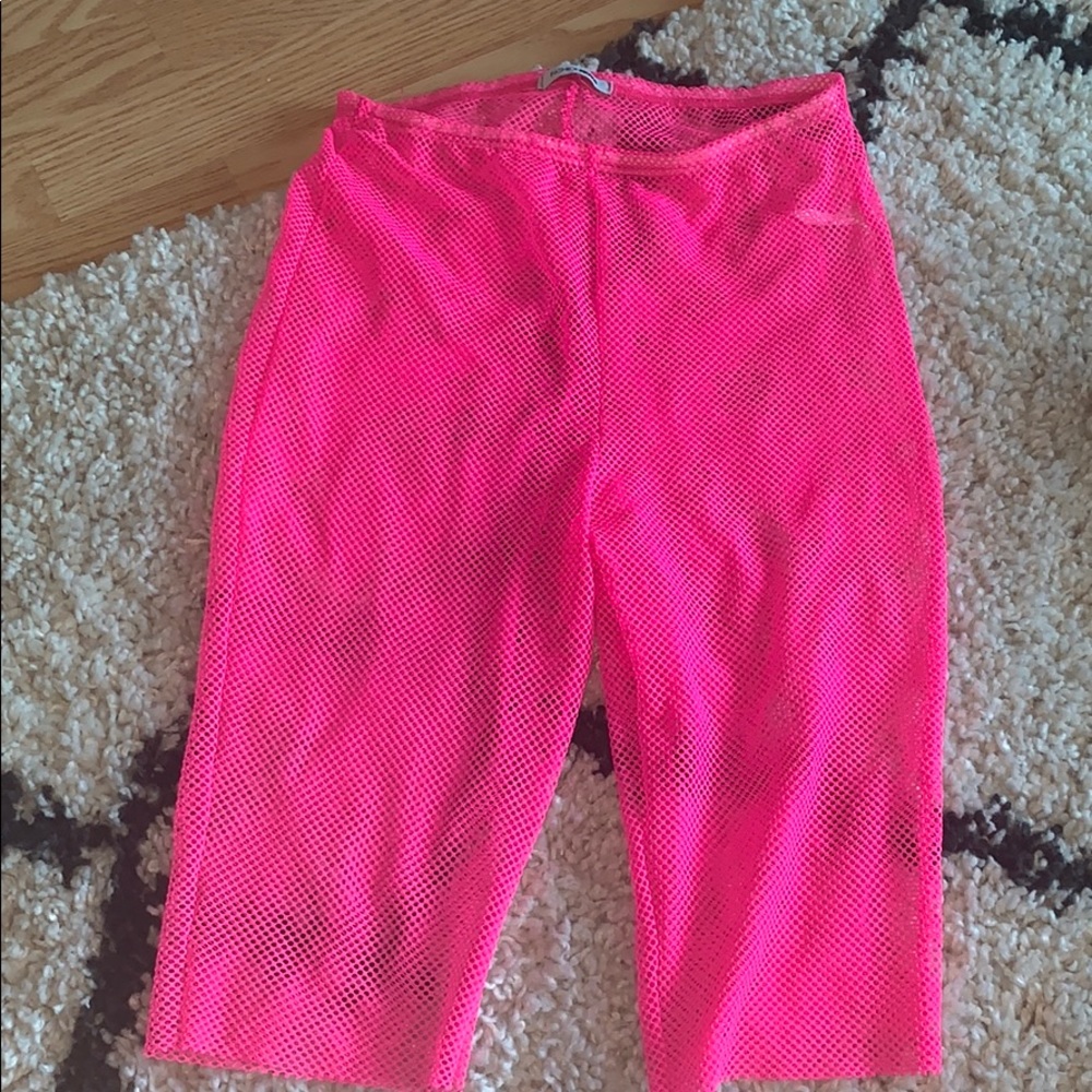 Mesh swim shorts cover upFASHIONNOVA